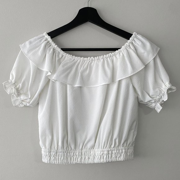Liz Ruffle Blouse